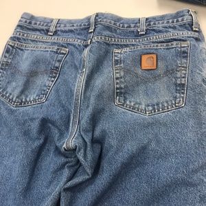 Men’s Carhartt flannel lined jeans